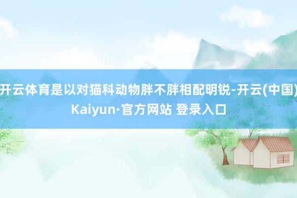 开云体育是以对猫科动物胖不胖相配明锐-开云(中国)Kaiyu