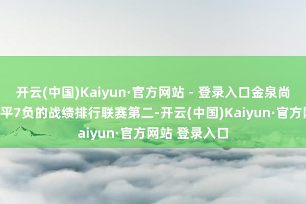 开云(中国)Kaiyun·官方网站 - 登录入口金泉尚武则以