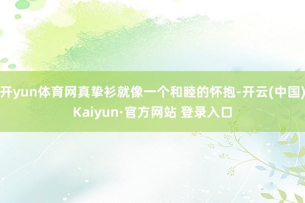 开yun体育网真挚衫就像一个和睦的怀抱-开云(中国)Kaiyun·官方网站 登录入口