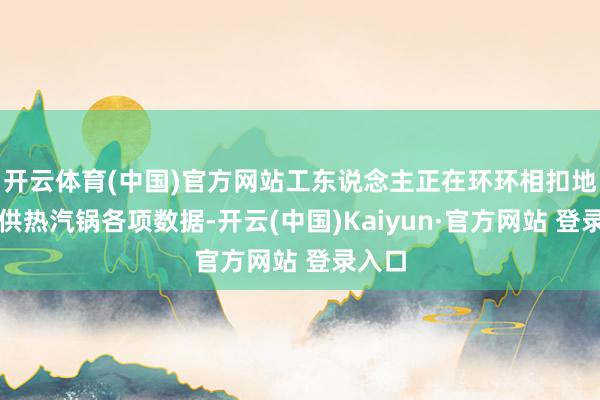 开云体育(中国)官方网站工东说念主正在环环相扣地调试供热汽锅